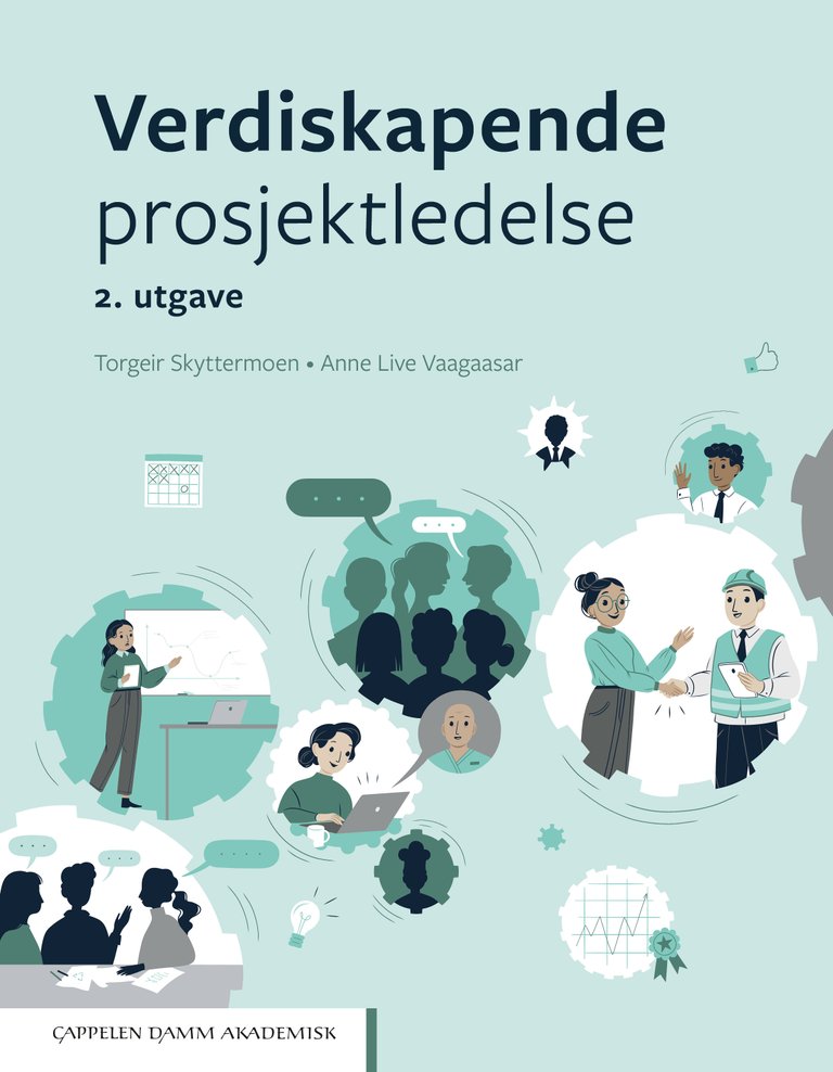 Omslaget til boken Verdiskapende prosjektledelse, 2. utgave